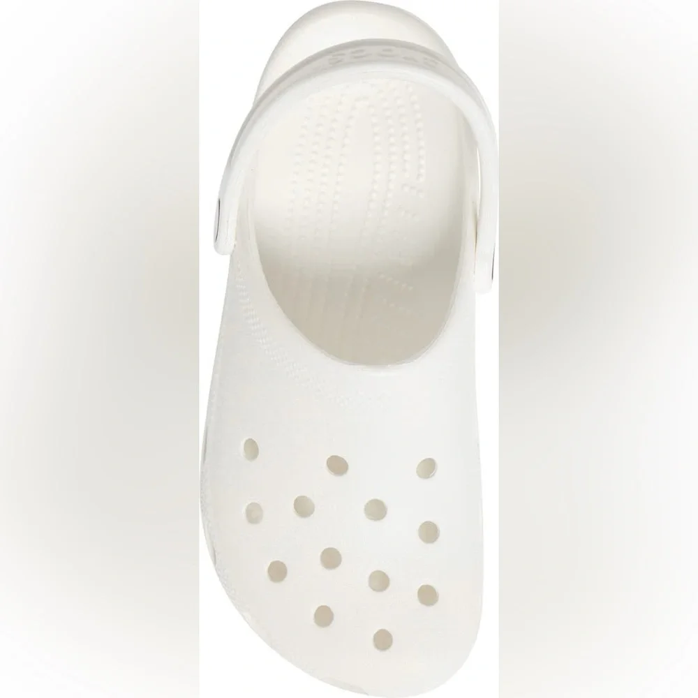 NEW Crocs unisex classic clogs in white